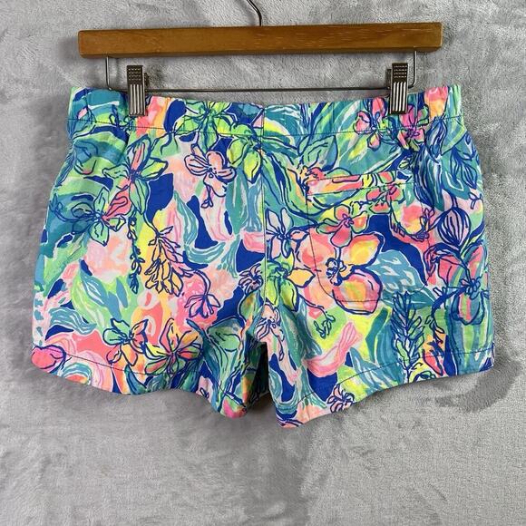 Lilly Pulitzer Shorts Women's XS Multicolor Floral Botanical Vacation Summer - Picture 9 of 13